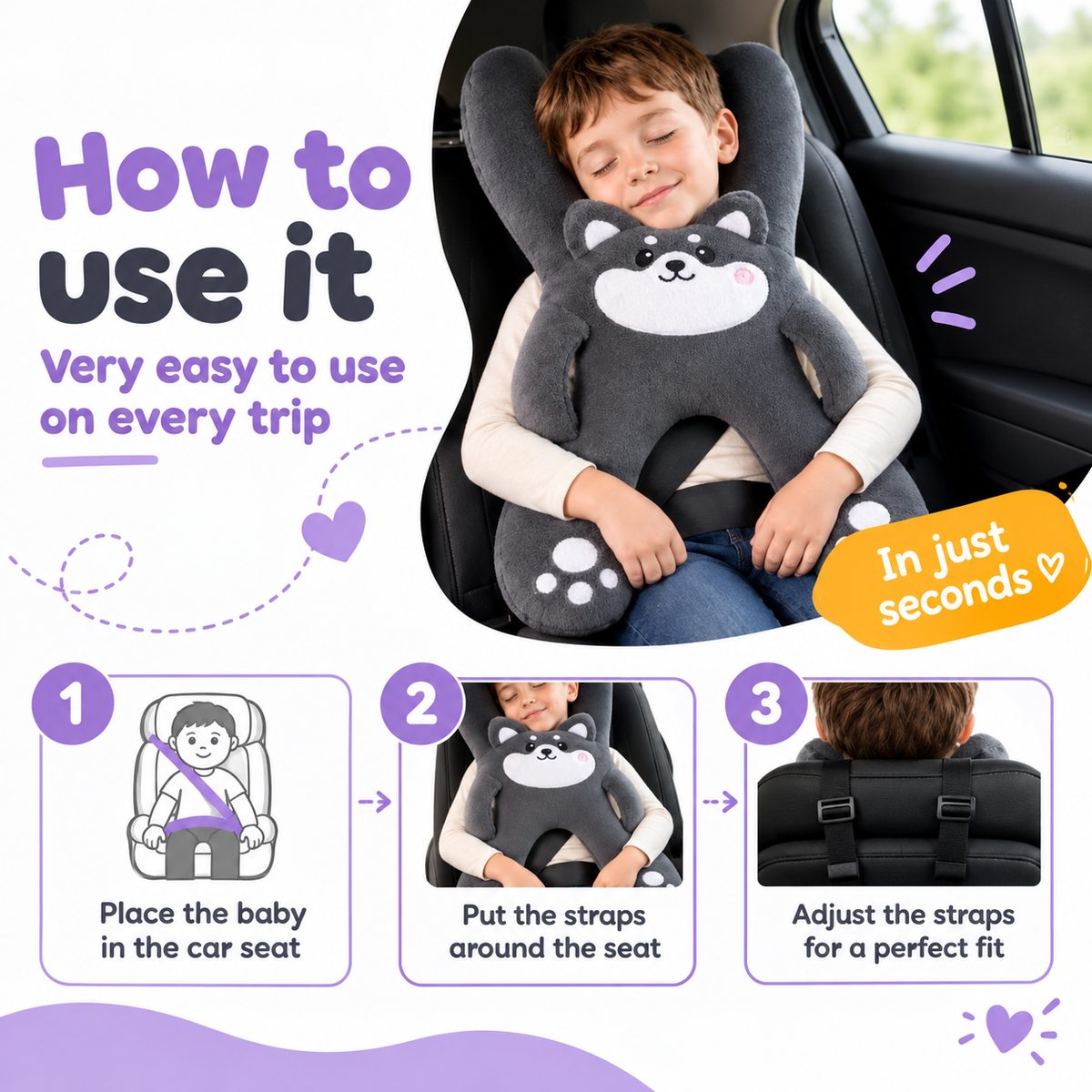 Kids Travel Pillow