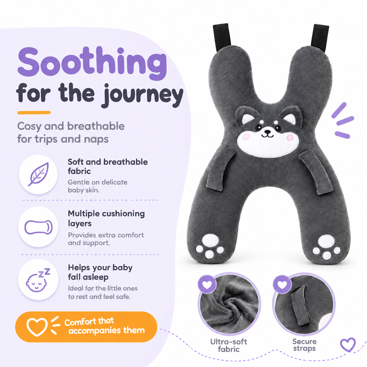 Kids Travel Pillow