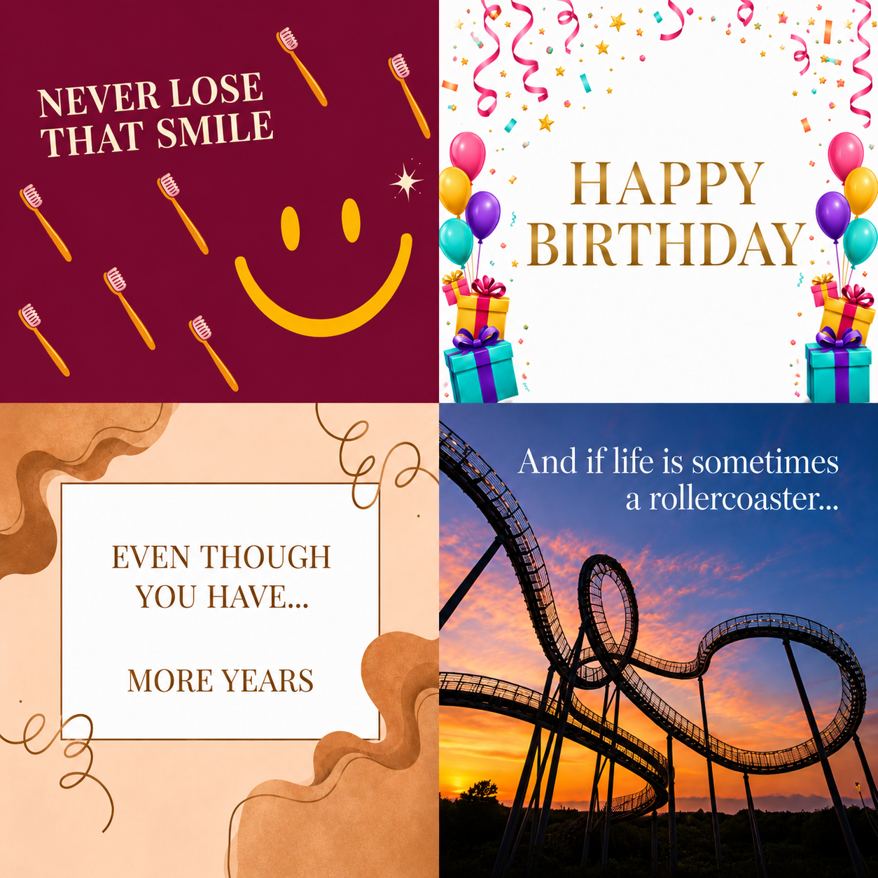 17 Printable Templates for a Birthday Album