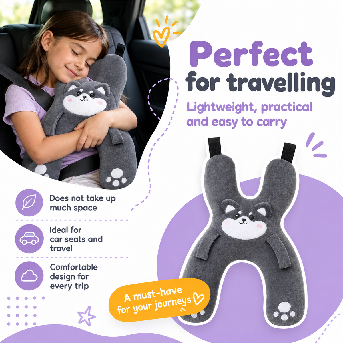 Kids Travel Pillow