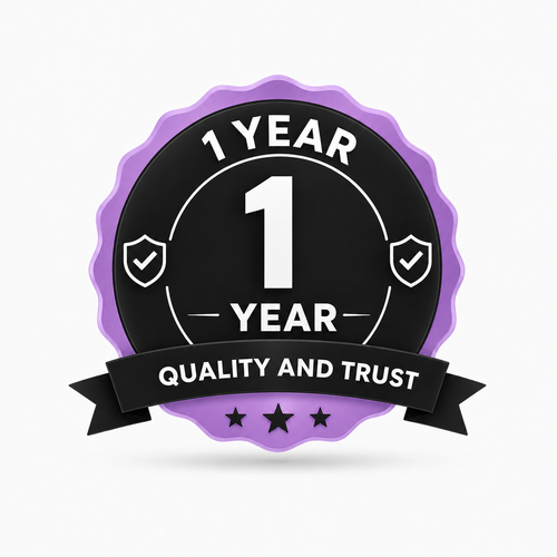1-year warranty