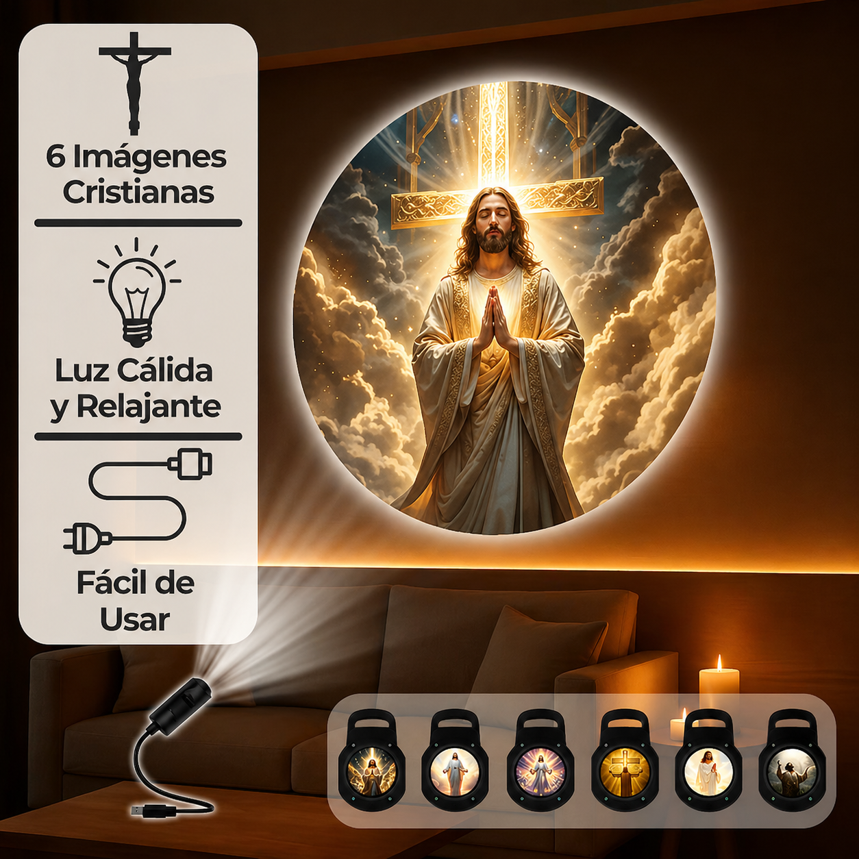 Proyector | imágenes de Cristo